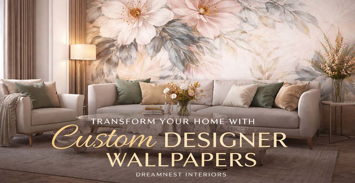 Transform Your Home with Custom Designer Wallpapers: A Complete Guide